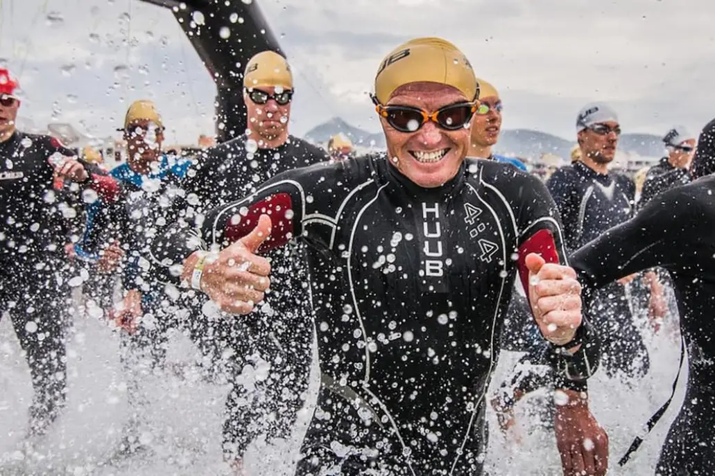 Nadadores participantes en el Long Course Weekend