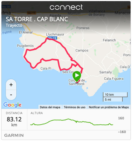 Colònia to Sa Torre and Cap Blanc