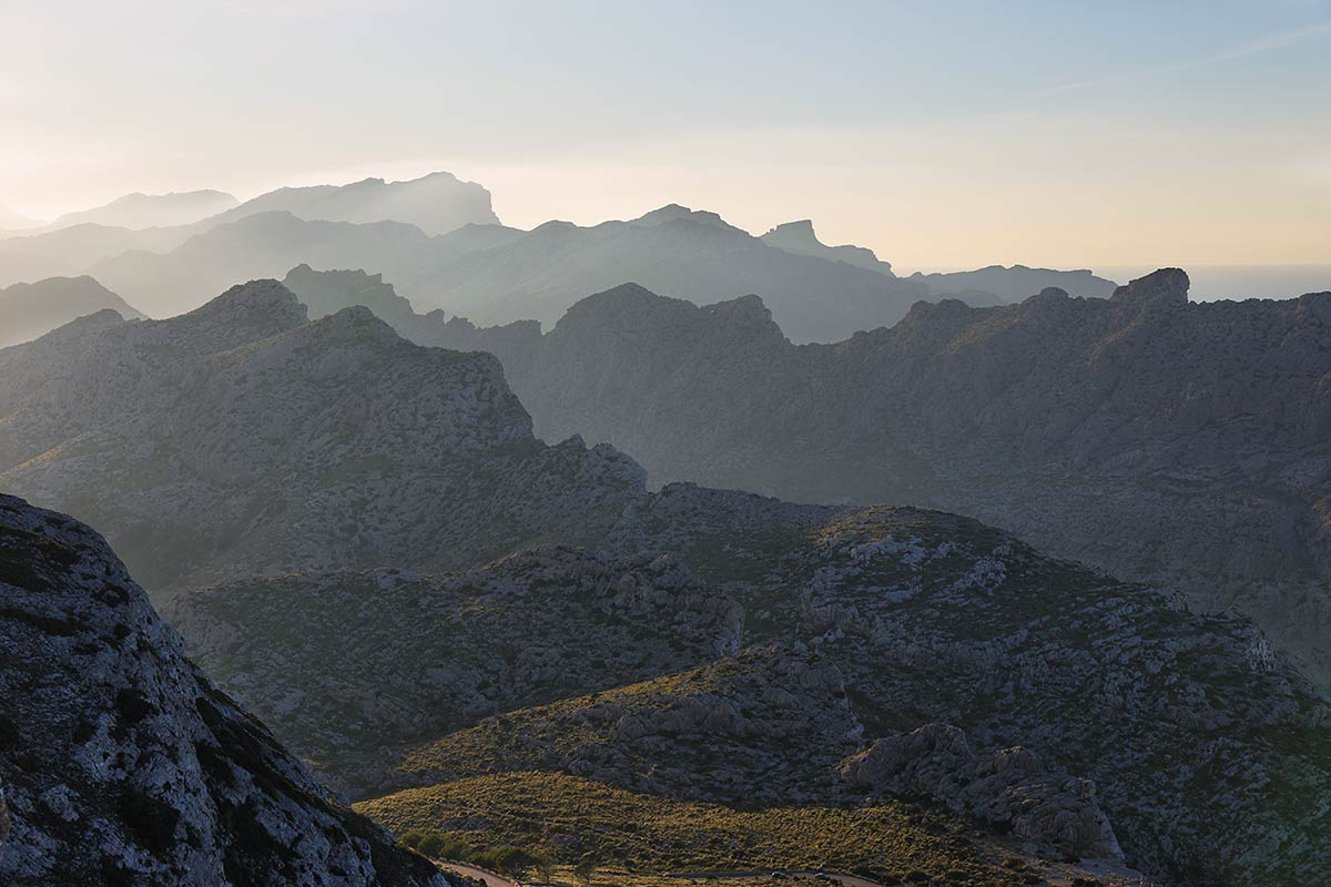 Berge der Sierra de Tramuntana (Mallorca)