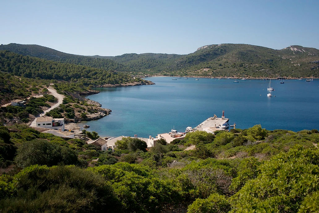 Blick auf die Insel Cabrera